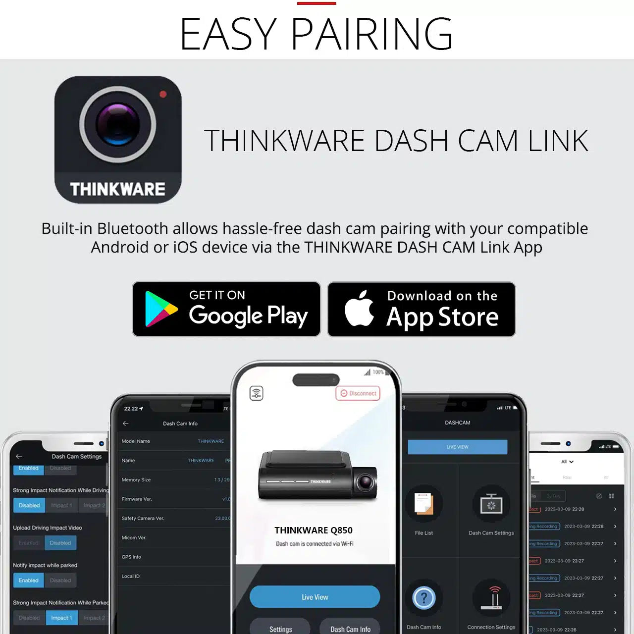 Thinkware U1000 PLUS Dash Cam