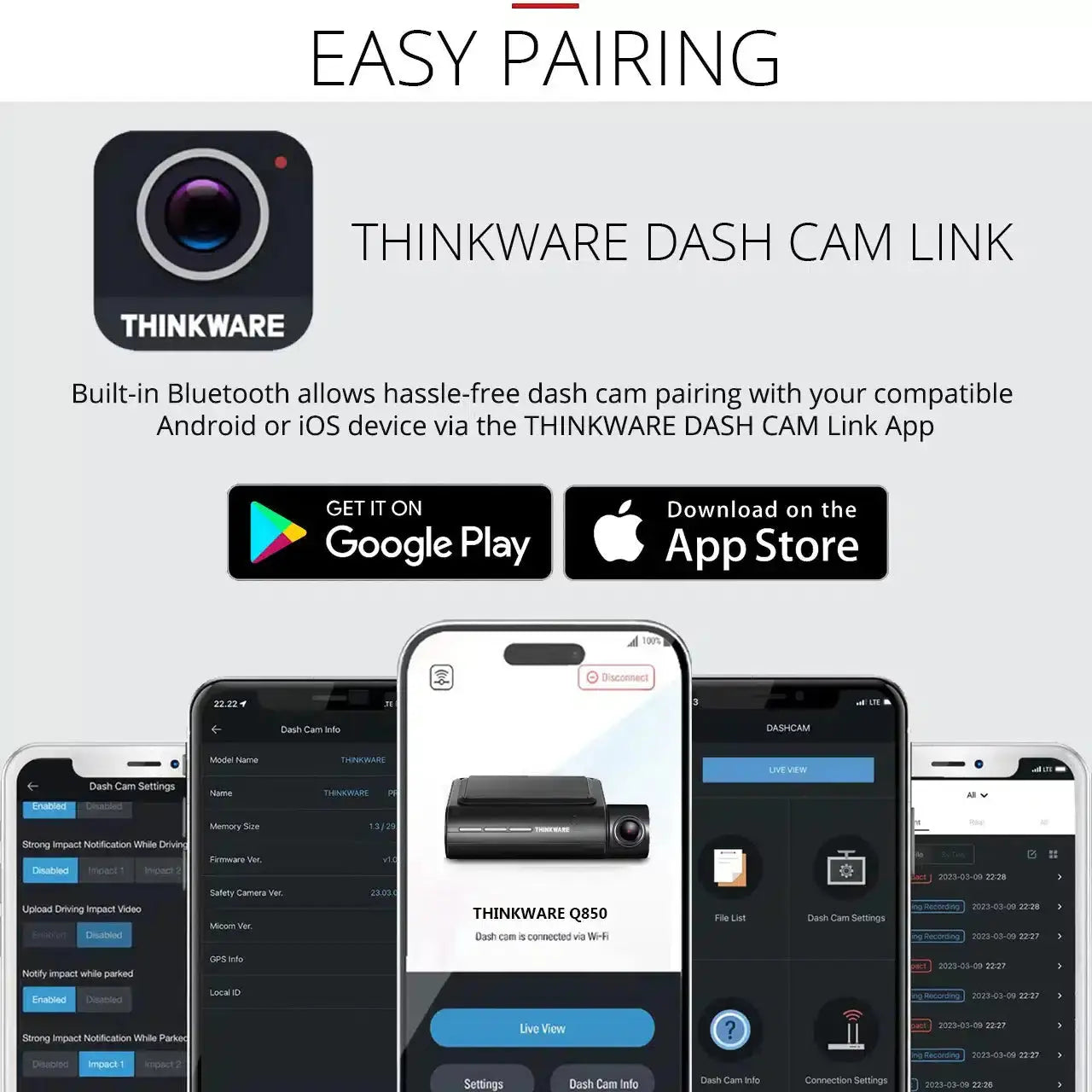 Thinkware U1000 PLUS Dash Cam - My Auto Security