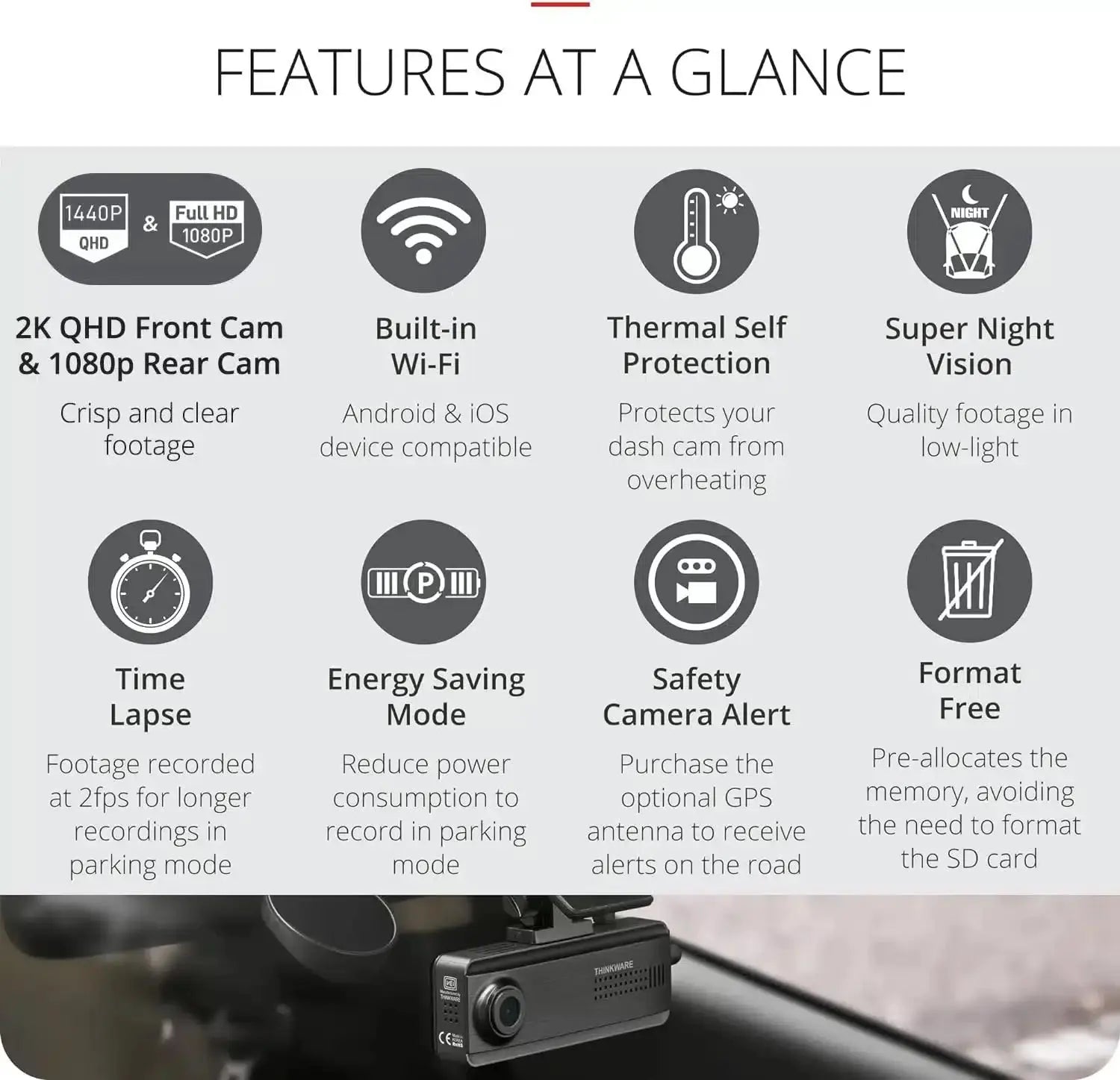 Thinkware Q200 Dash Cam - My Auto Security