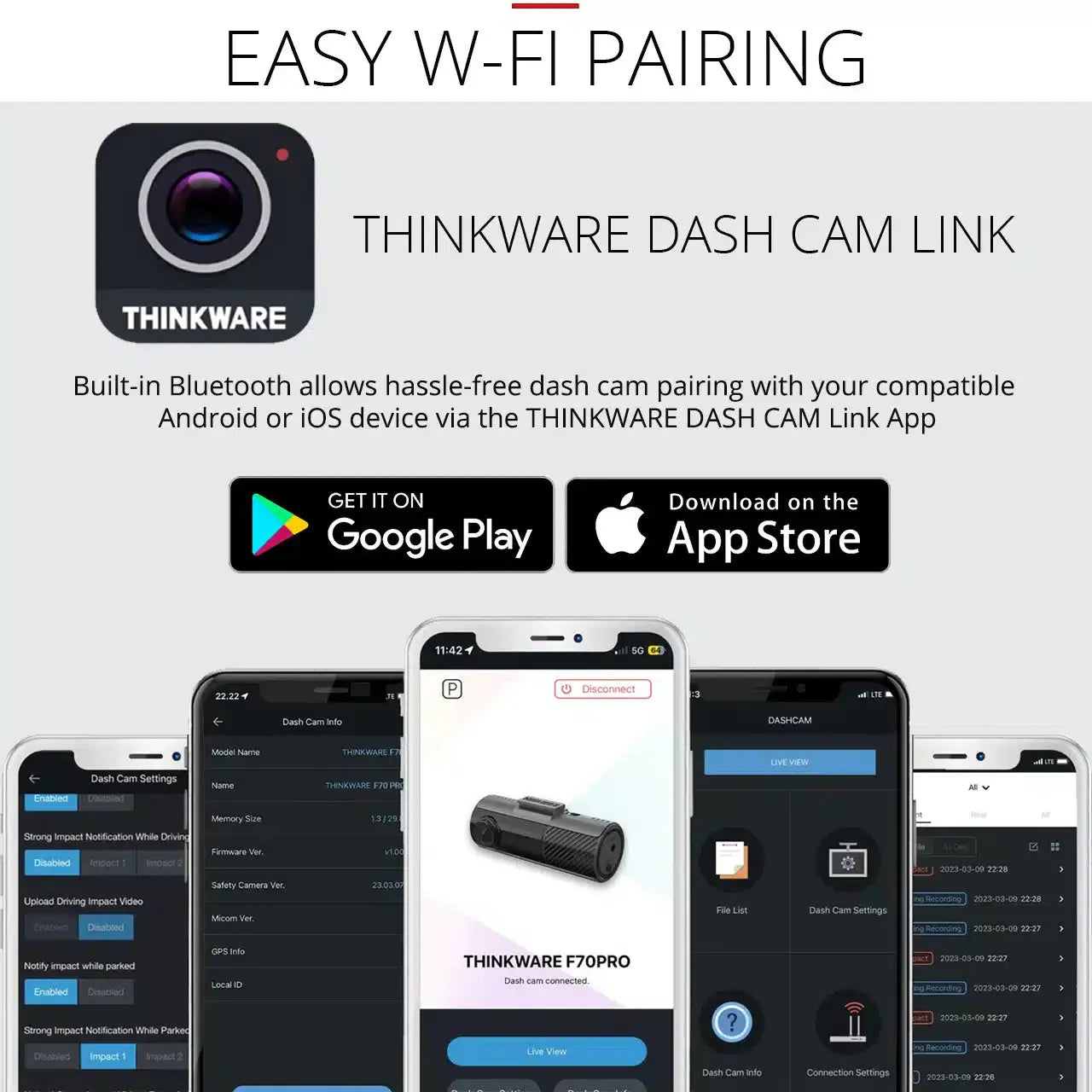 Thinkware  F70 PRO Dash Cam - My Auto Security