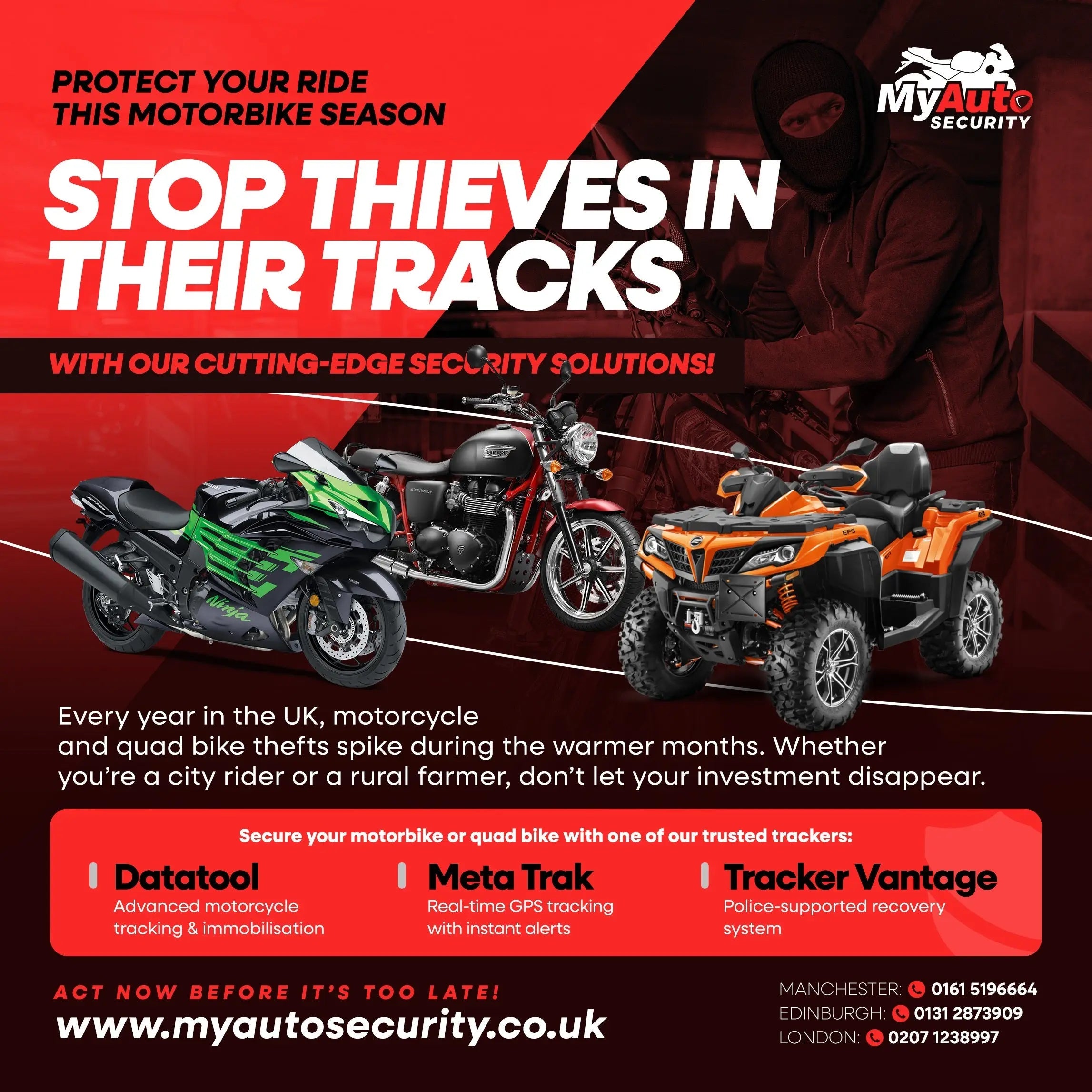 🔒 As Motorbike Season Kicks Off, So Does Motorcycle Theft – Here’s What Riders Need to Know - My Auto Security