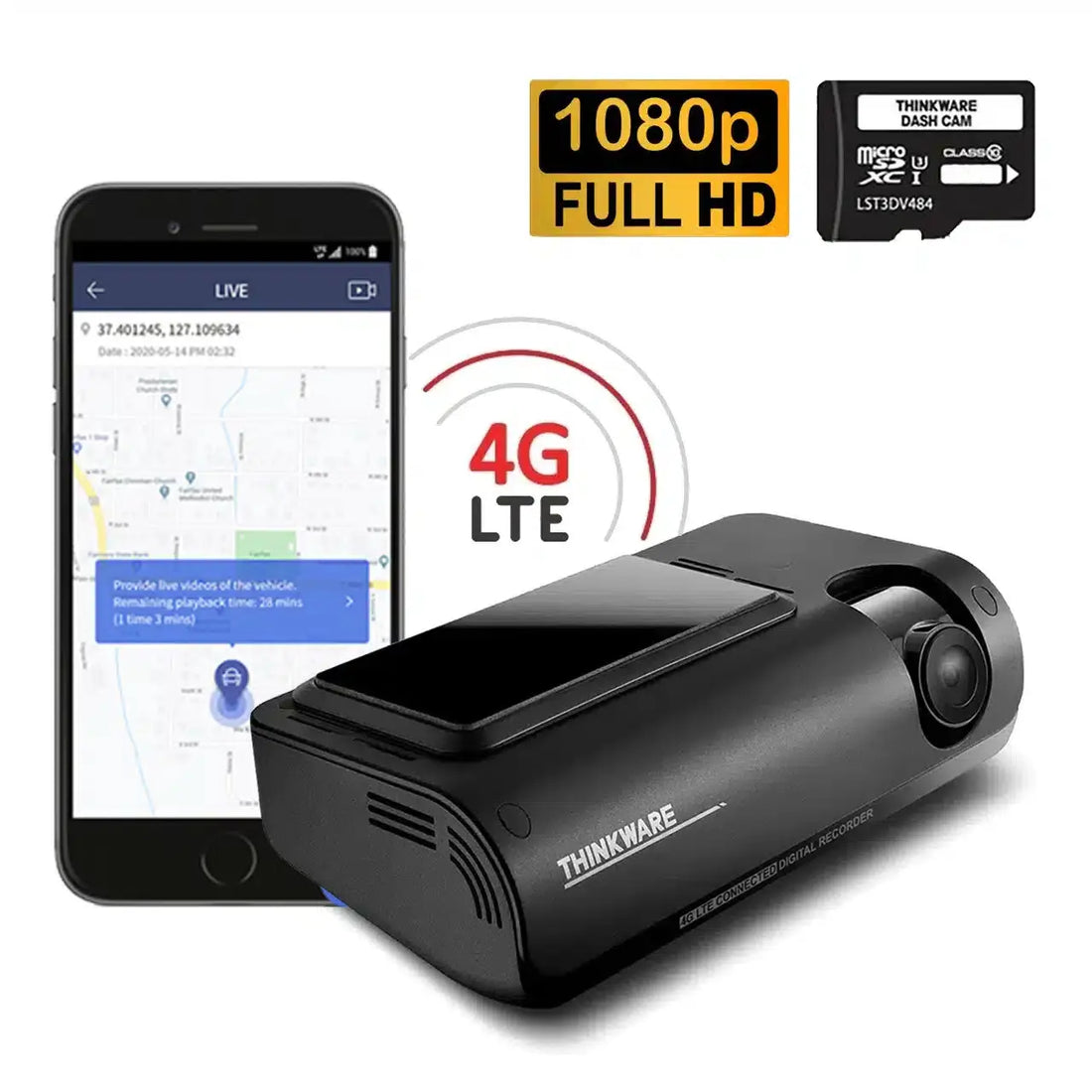 Thinkware Dash Cam T700 LTE - My Auto Security