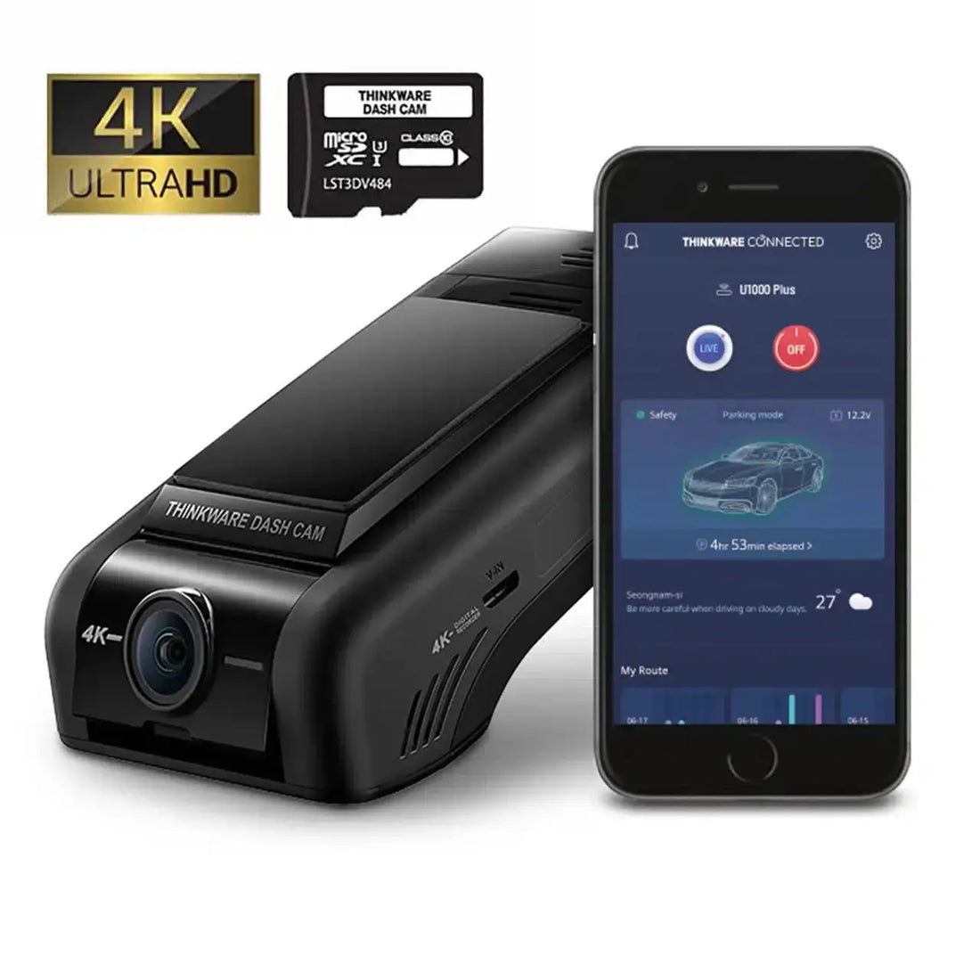 Thinkware U1000 PLUS Dash Cam - My Auto Security